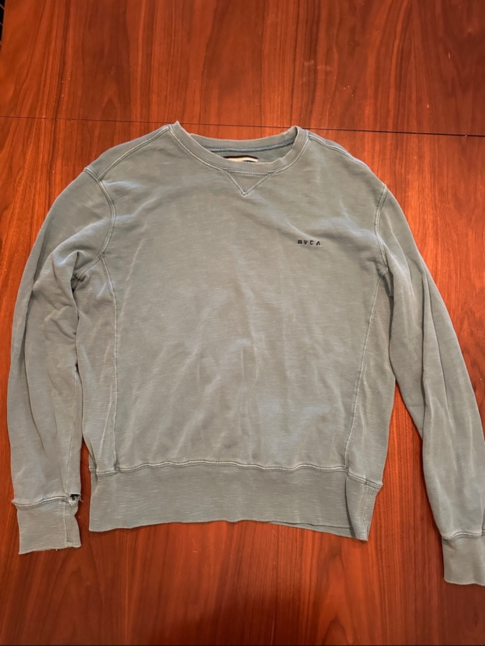 RVCA Men's Crewneck Sweatshirt in Blue